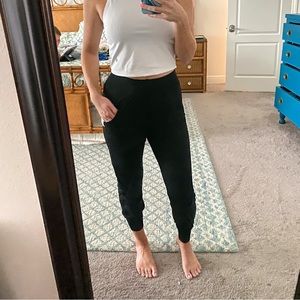 Zyia Black Joggers Medium Worn Once